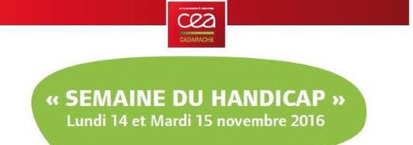 Semaine du handicap CEA