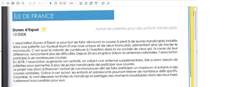 Merci à la fondation Air France !