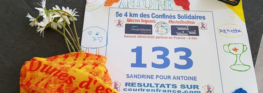 5e 4km des Confinés Solidaires - 9 mai 2020